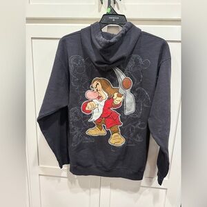 Men's Black Graphic Disney Hoodie